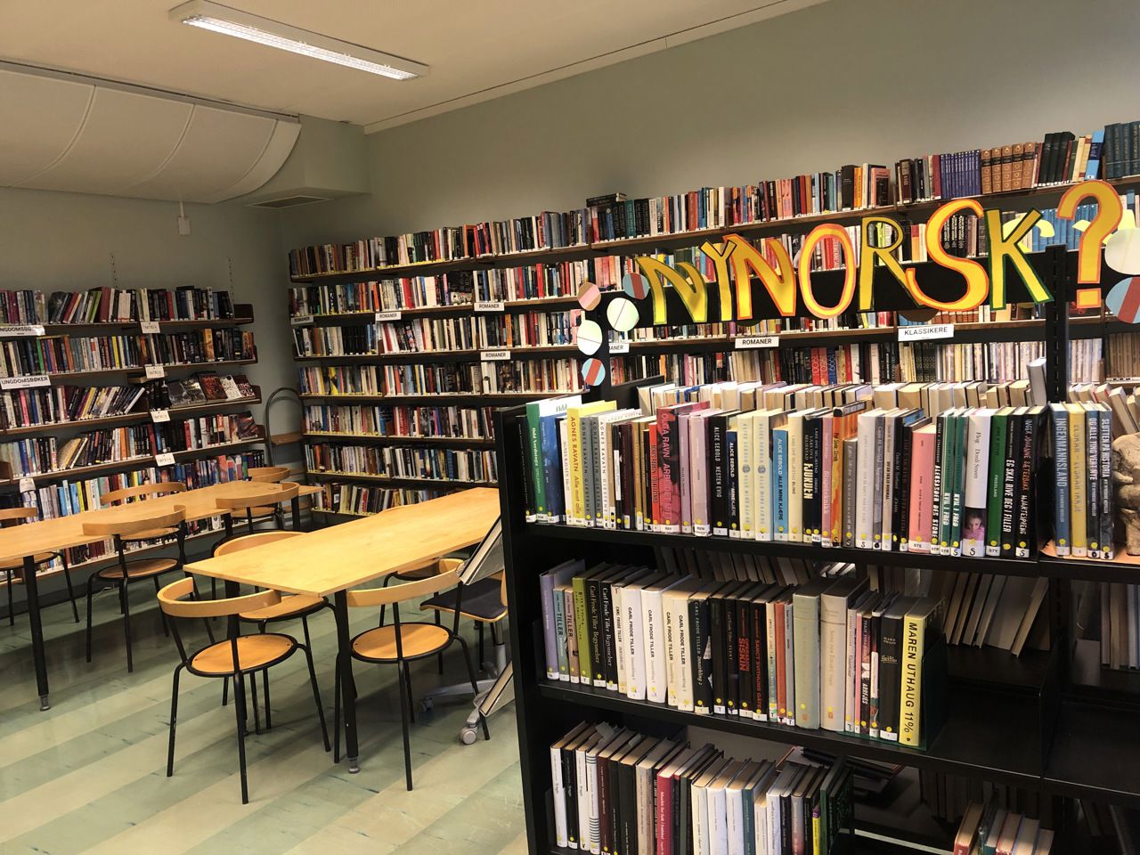 Bilde av biblioteket